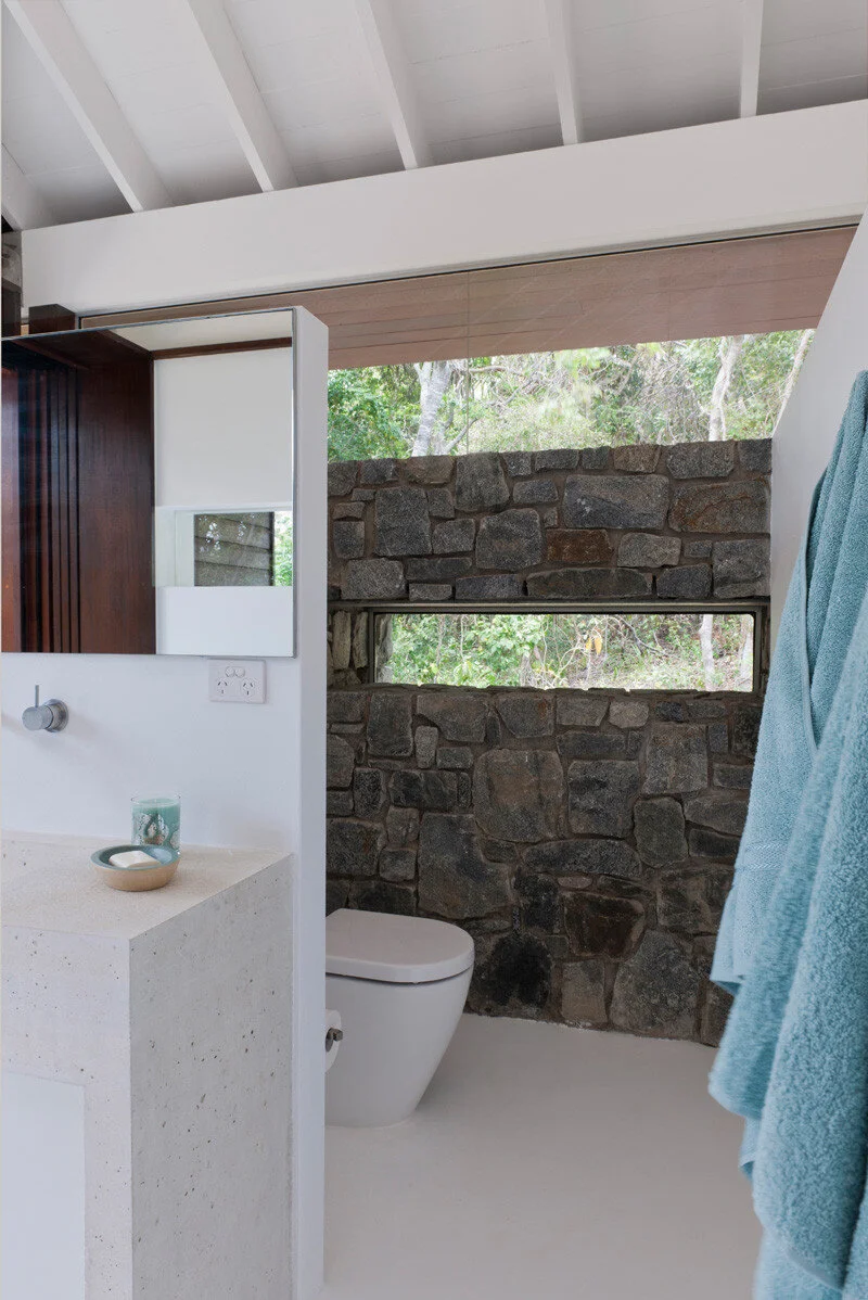 This small beach house is designed for true indoor/outdoor living