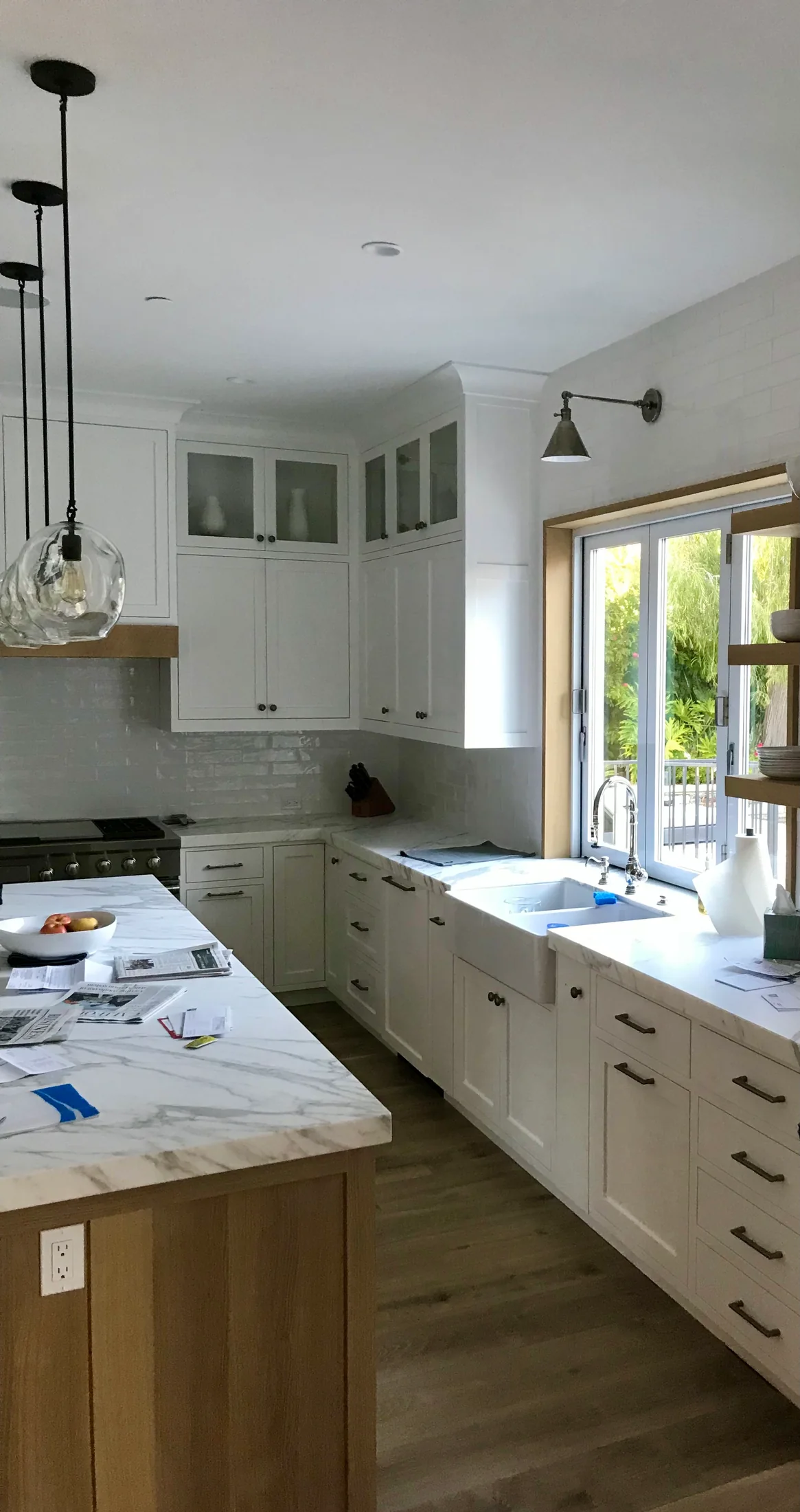 Kitchen construction progress — photo 7