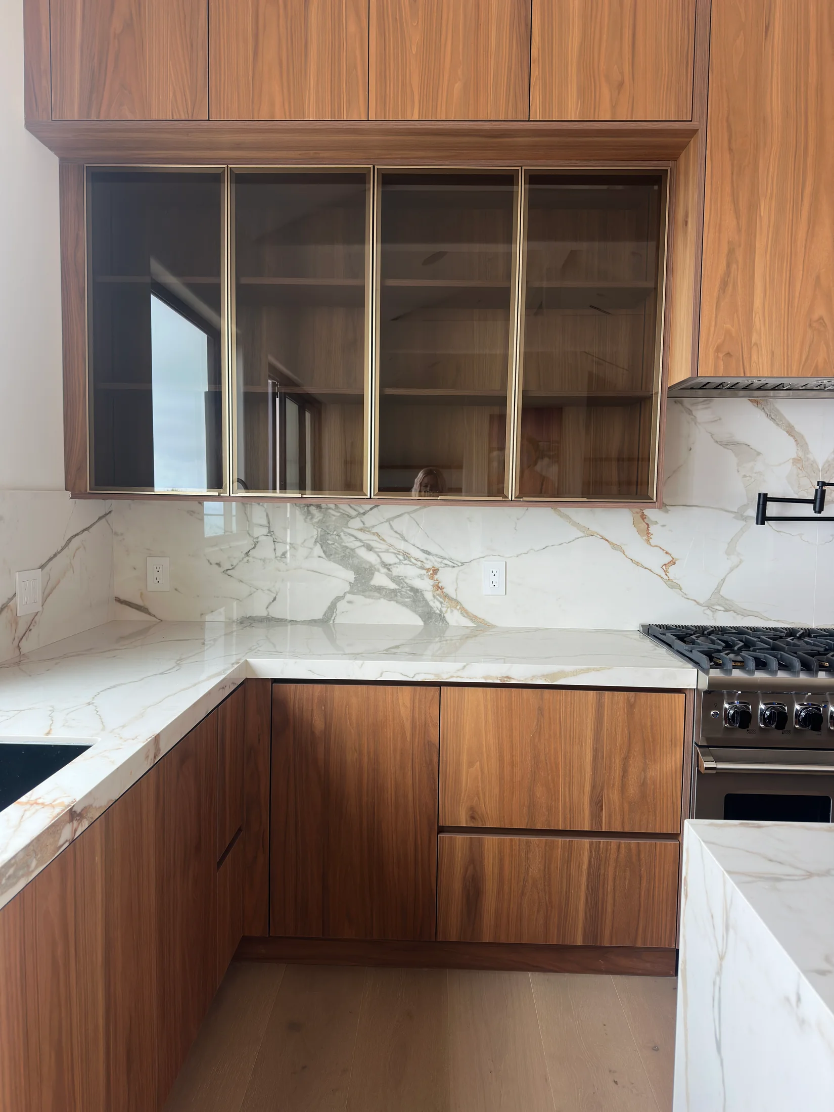 Kitchen construction progress — photo 8